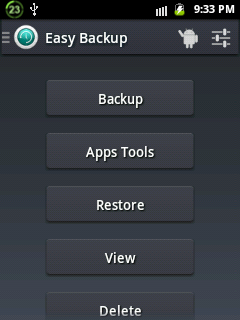 Backup and Restore android mobile